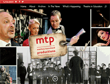 Tablet Screenshot of mtproductions.co.uk
